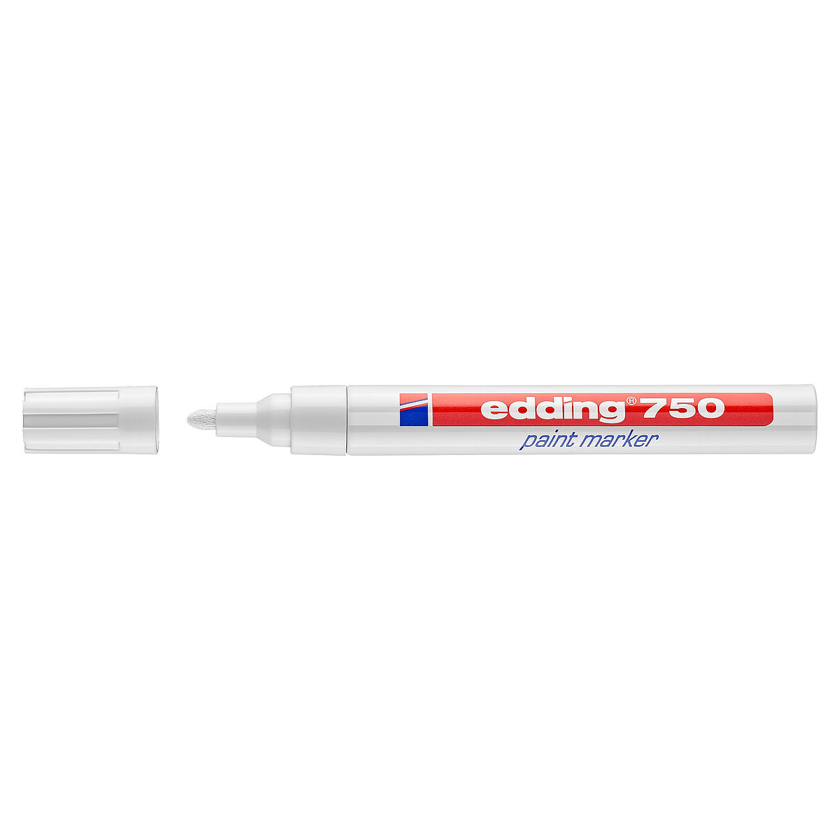 Viltstift edding 750 lakmarker rond 2-4mm wit afbeelding