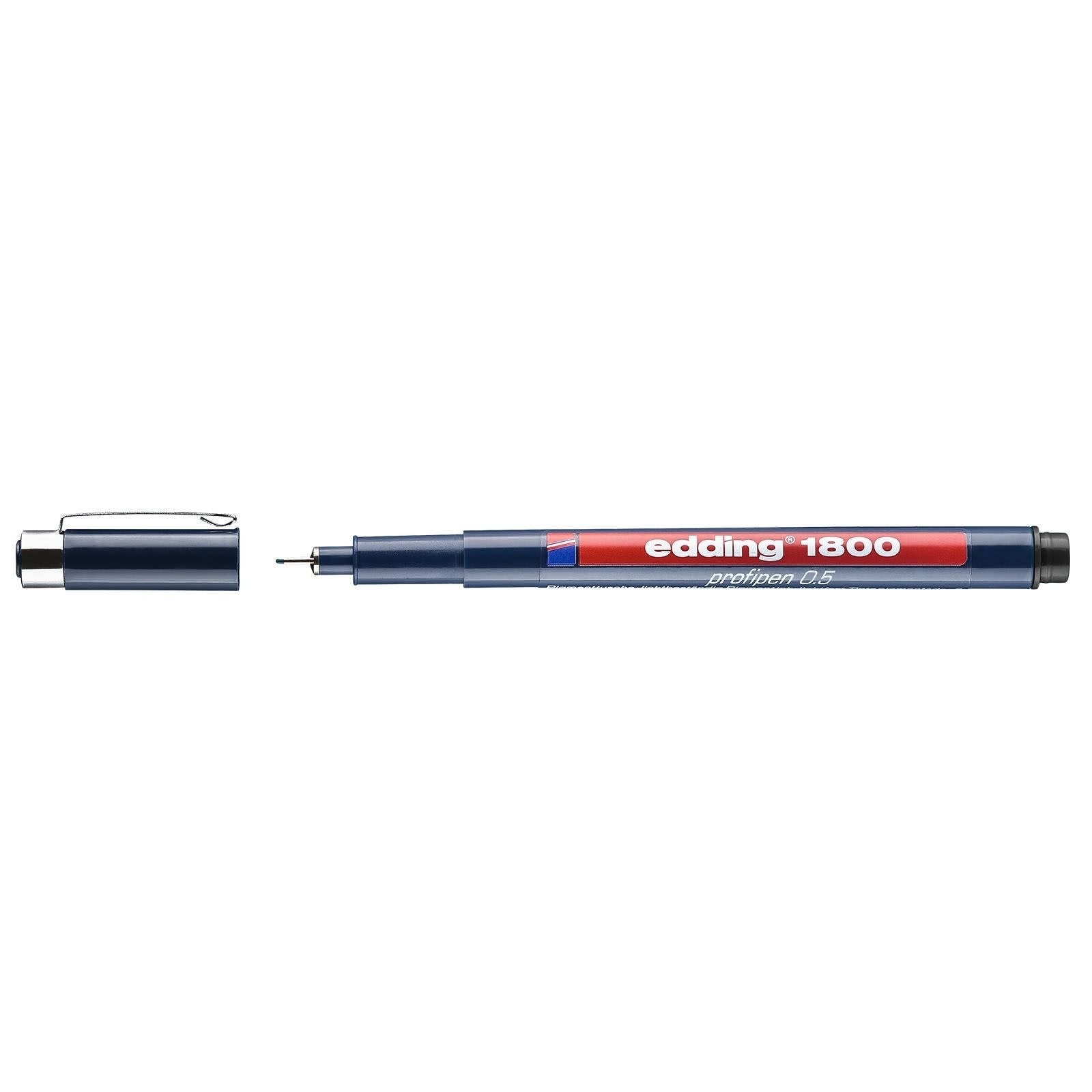 Fineliner edding 1800 0.5mm zwart afbeelding