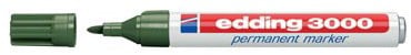 Viltstift edding 3000 rond 1.5-3mm olijfgroen