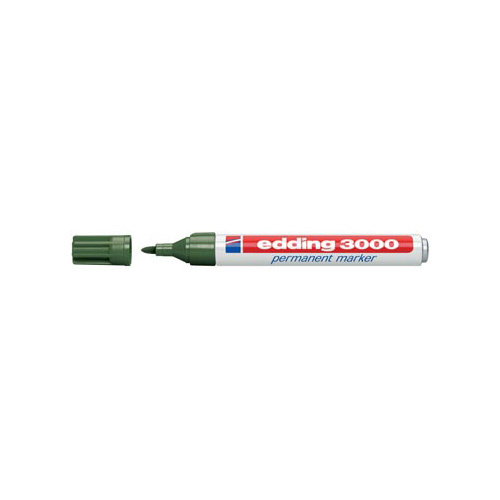 Viltstift edding 3000 rond 1.5-3mm olijfgroen afbeelding