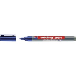 Whiteboardmarker edding 361 rond 1mm blauw