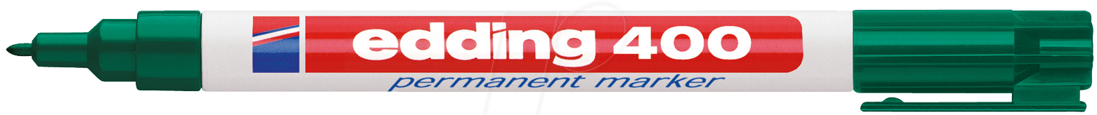 Viltstift edding 400 rond 1mm groen afbeelding