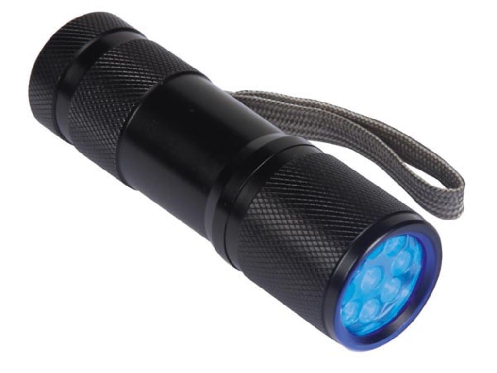 ZAKLAMP - 9 UV-LEDs afbeelding