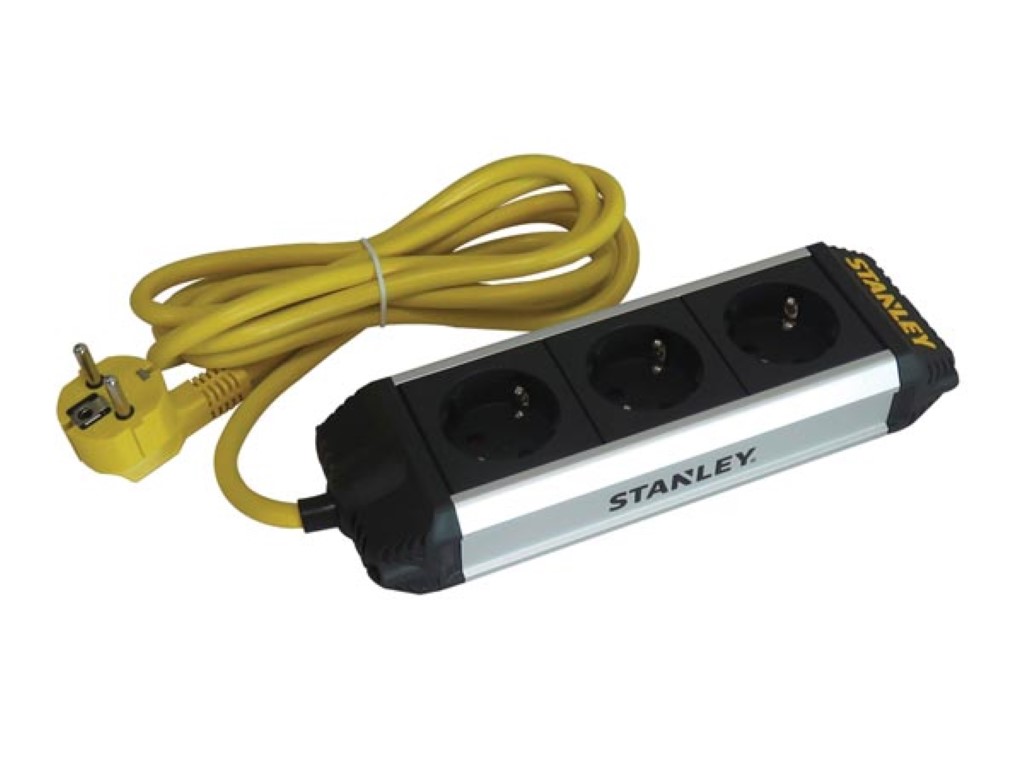 STANLEY - 3-VOUDIGE STEKKERDOOS "CORE" - RANDAARDE afbeelding