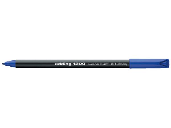 Fineliner edding 1200 003 fijn blauw afbeelding
