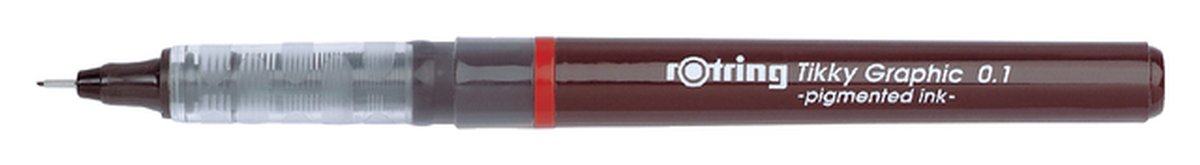 Fineliner rOtring Tikky Graphic 0.1mm afbeelding