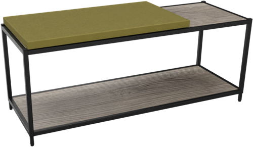 Kastelement 21901 - 46 x 119 x 43 cm. - Zwart - Eiken YT63A