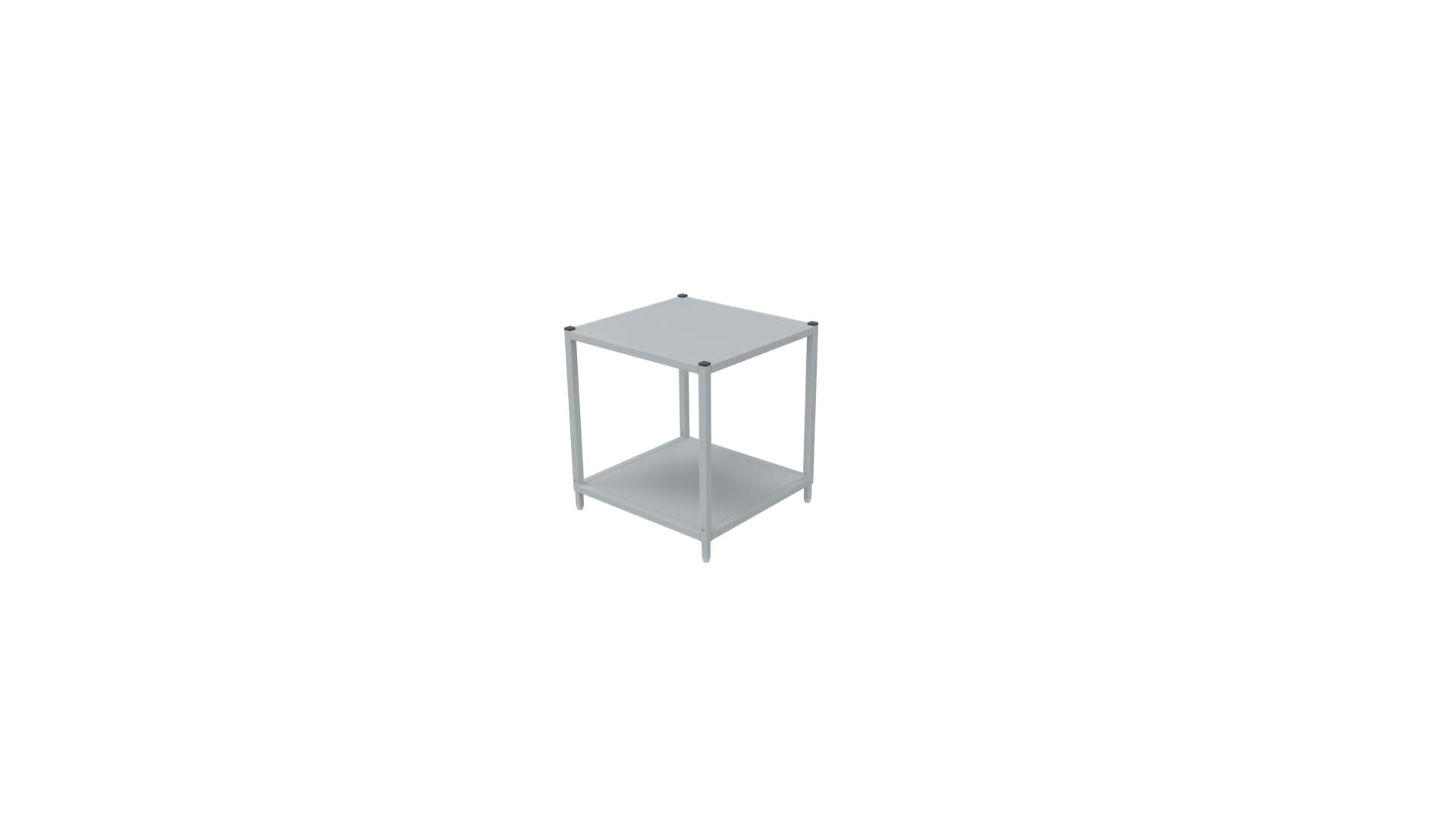 Kastelement 20001 - 46 x 40 x 43 cm. - Alu - Aluminium