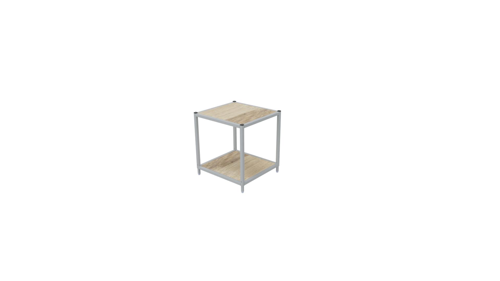 Kastelement 20001 - 46 x 40 x 43 cm. - Alu - Eiken YT49a