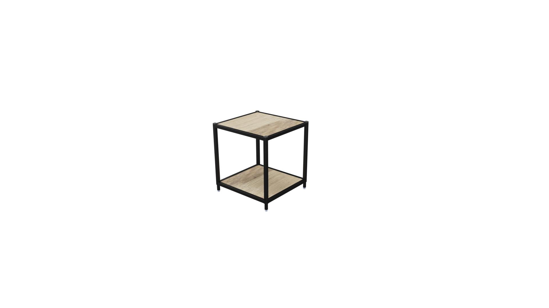 Kastelement 20001 - 46 x 40 x 43 cm. - Zwart - Eiken YT49a