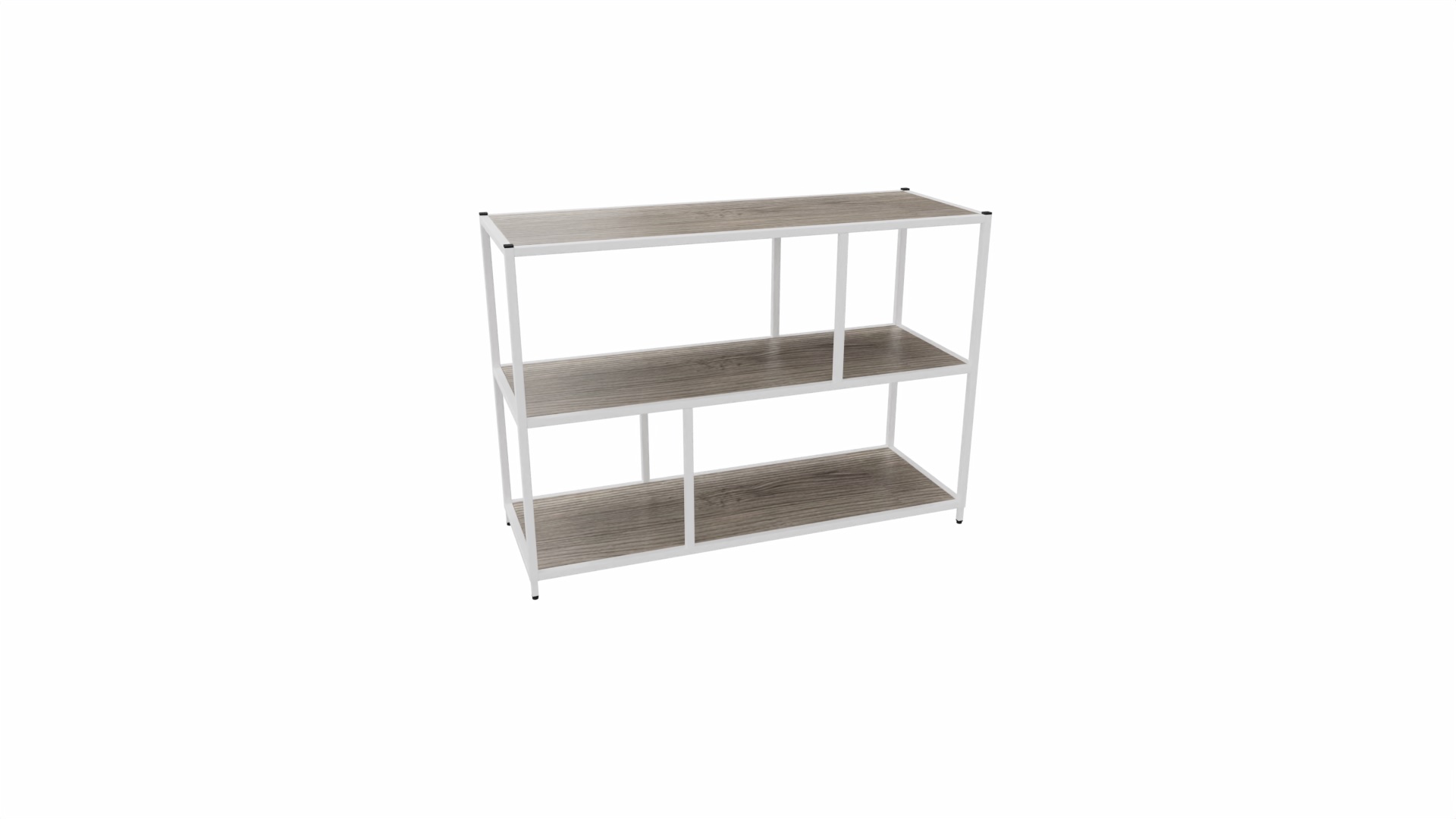 Kastelement 20401 - 85 x 119 x 43 cm. - Wit - Eiken YT63A