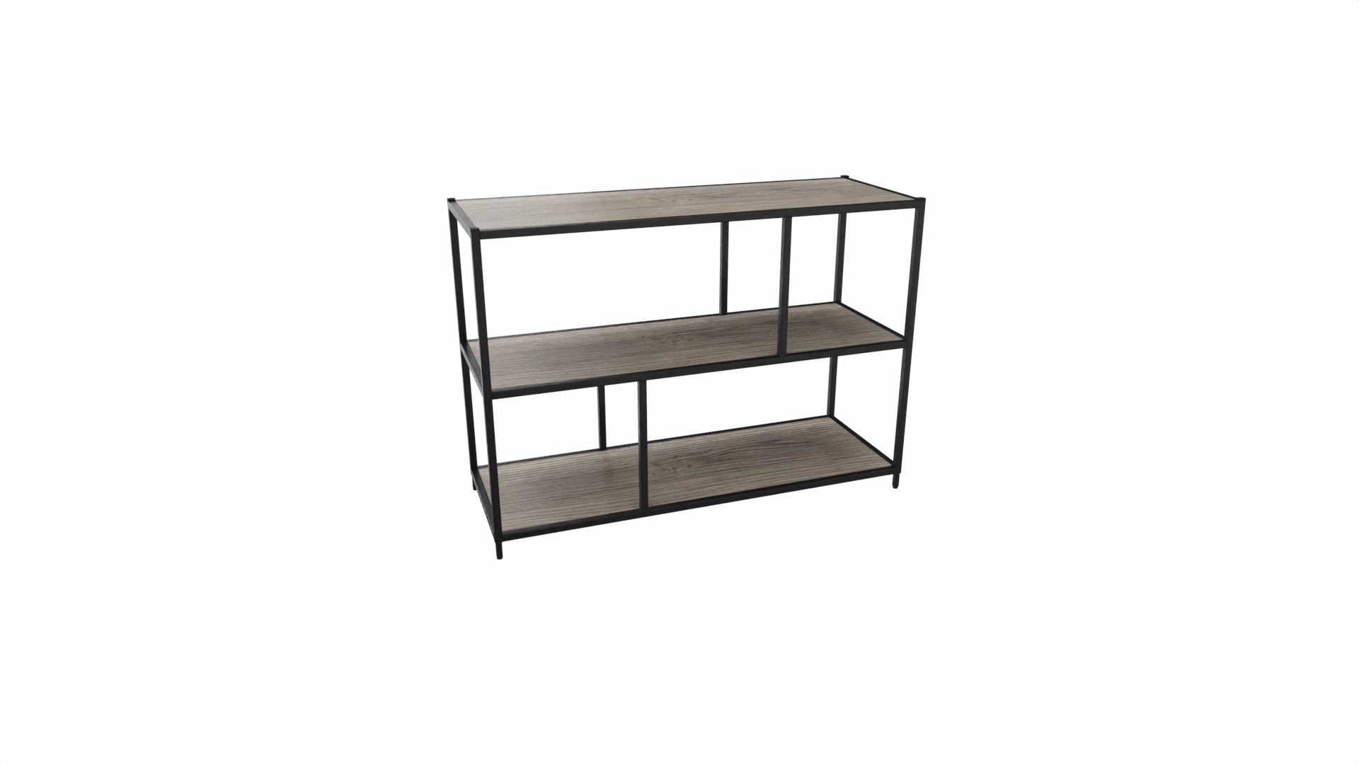 Kastelement 20401 - 85 x 119 x 43 cm. - Zwart - Eiken YT63A