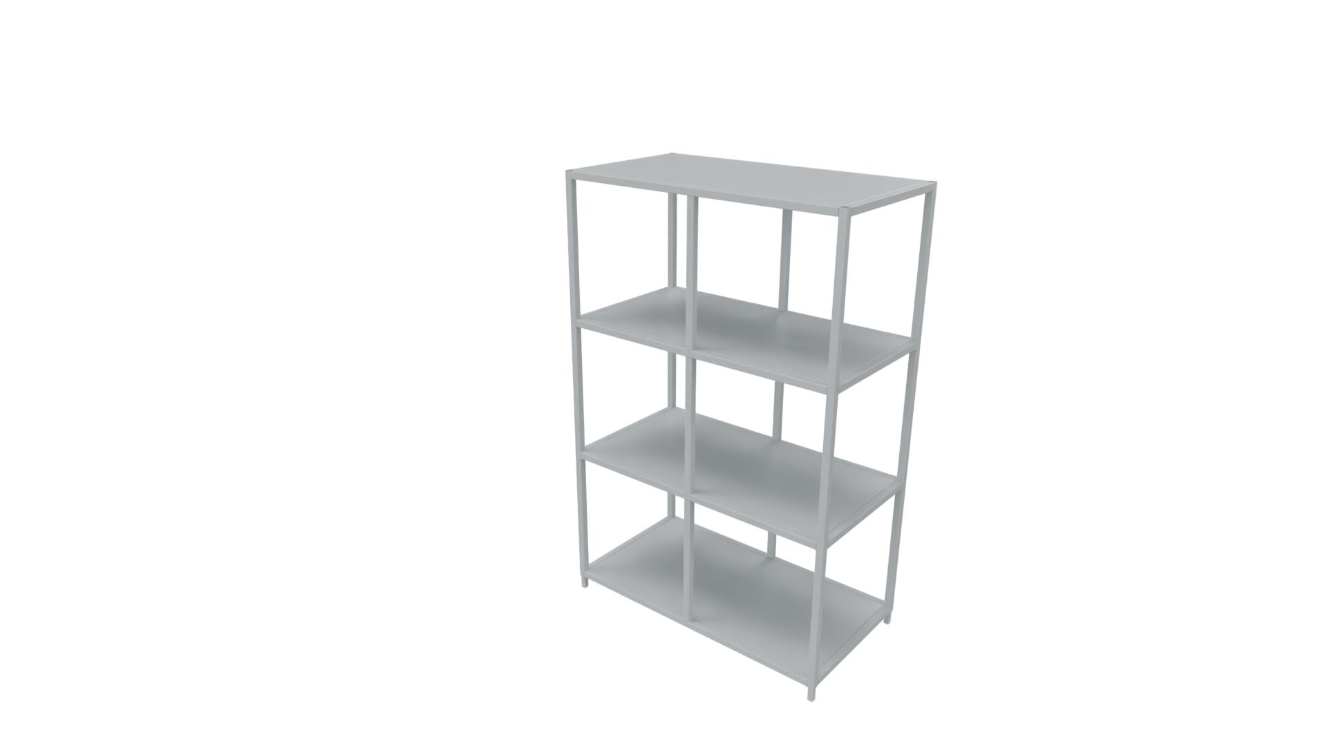 Kastelement 20601 - 124 x 80 x 43 cm. - Alu - Aluminium