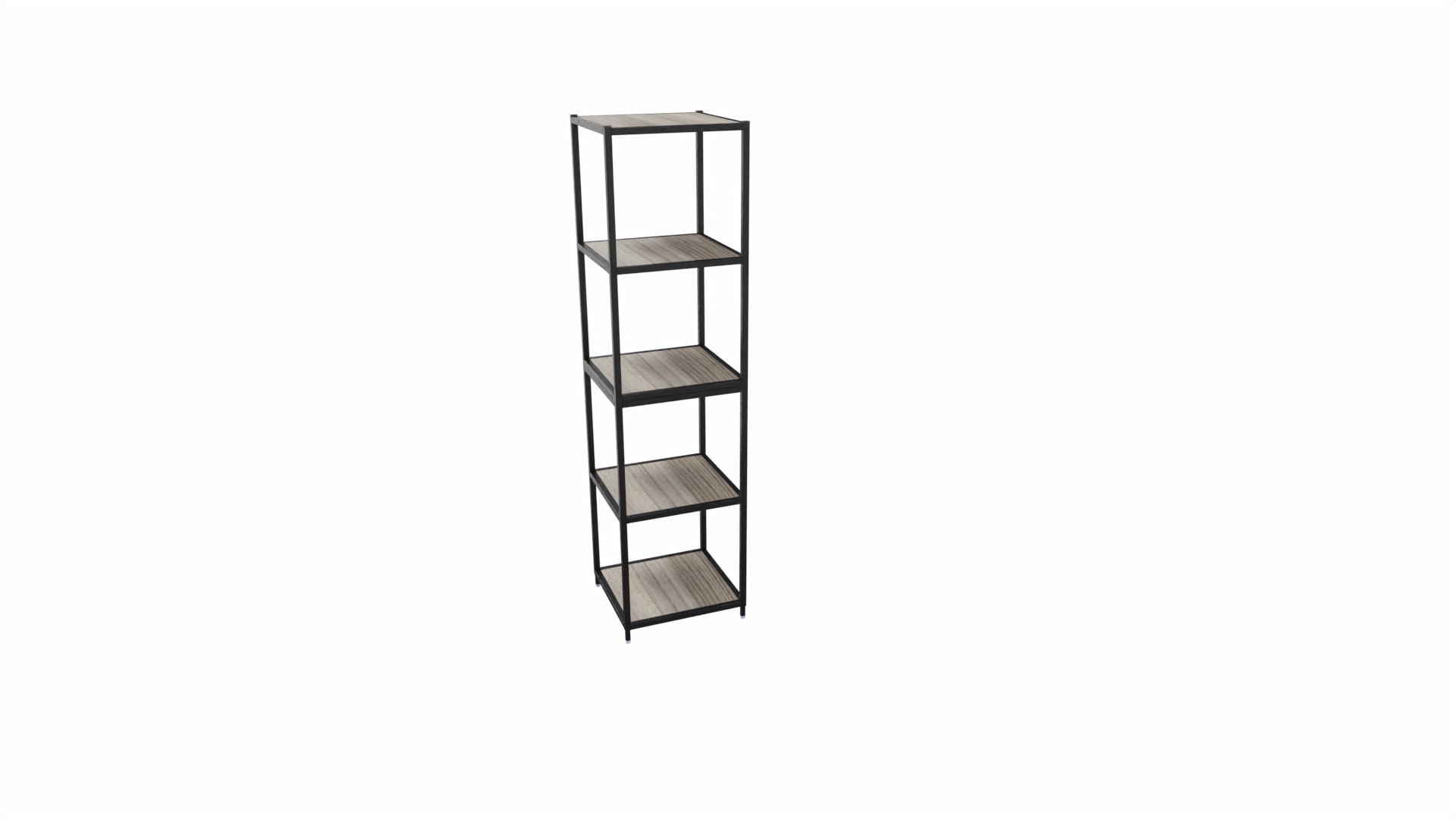 Kastelement 20901 - 165 x 40 x 43 cm. - Zwart - Eiken YT63A