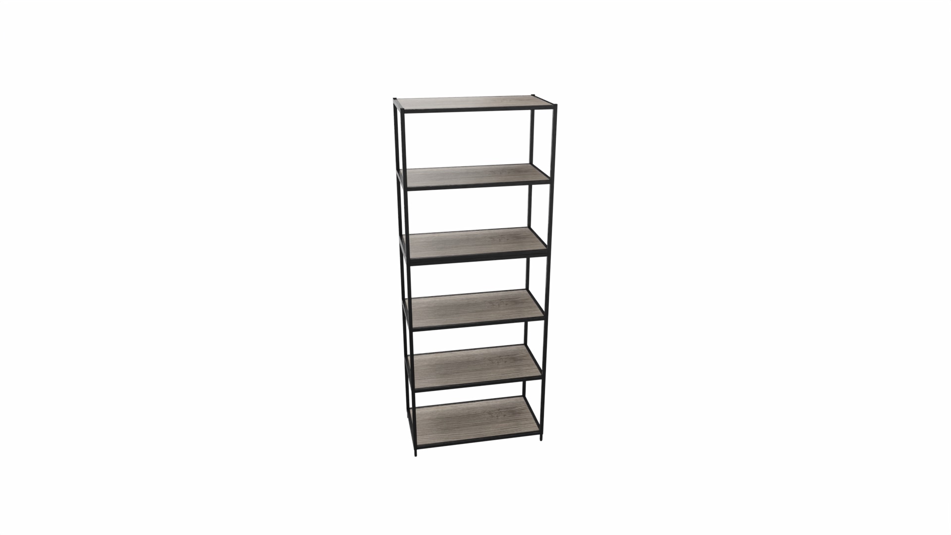 Kastelement 21201 - 204 x 80 x 43 cm. - Zwart - Eiken YT63A