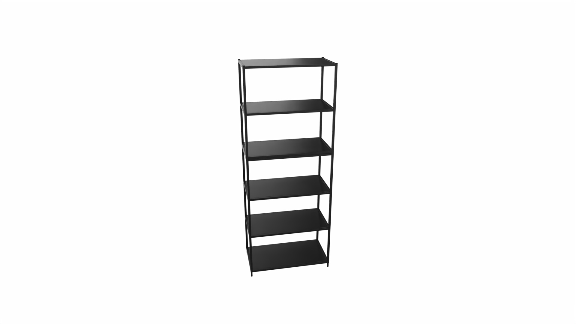 Kastelement 21201 - 204 x 80 x 43 cm. - Zwart - Zwart