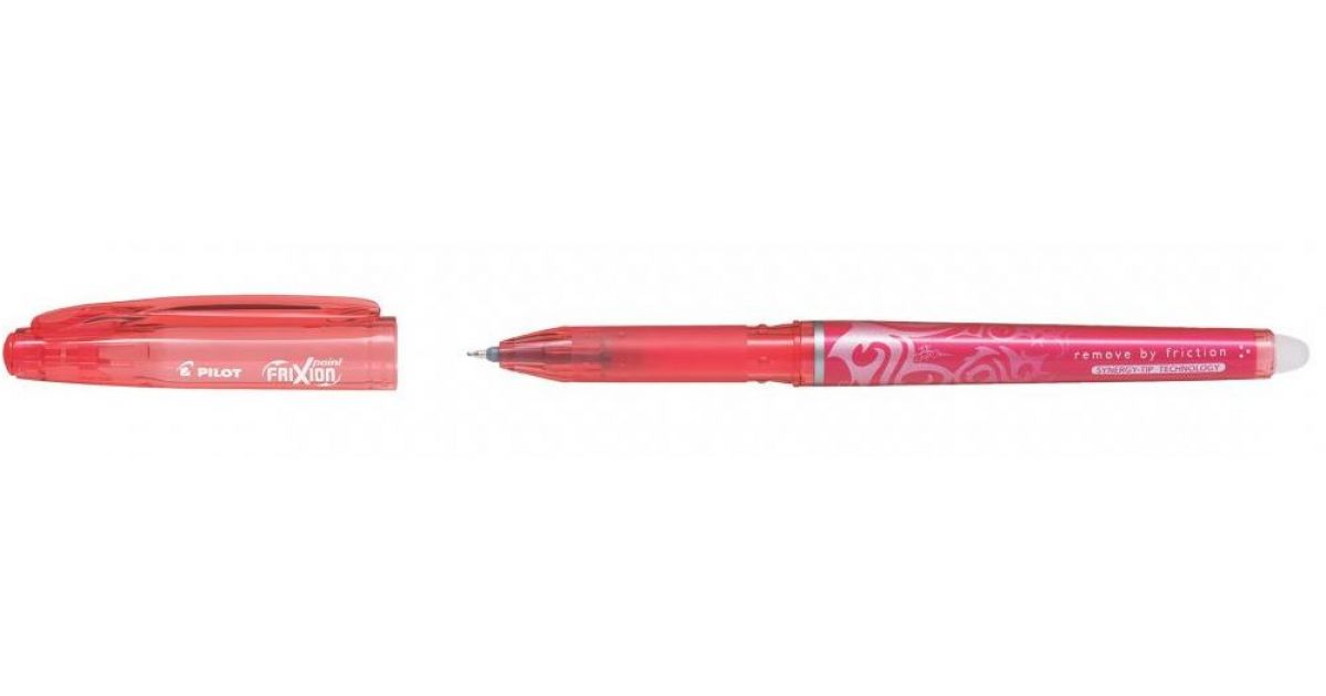Rollerpen PILOT friXion Hi-Tecpoint fijn rood afbeelding