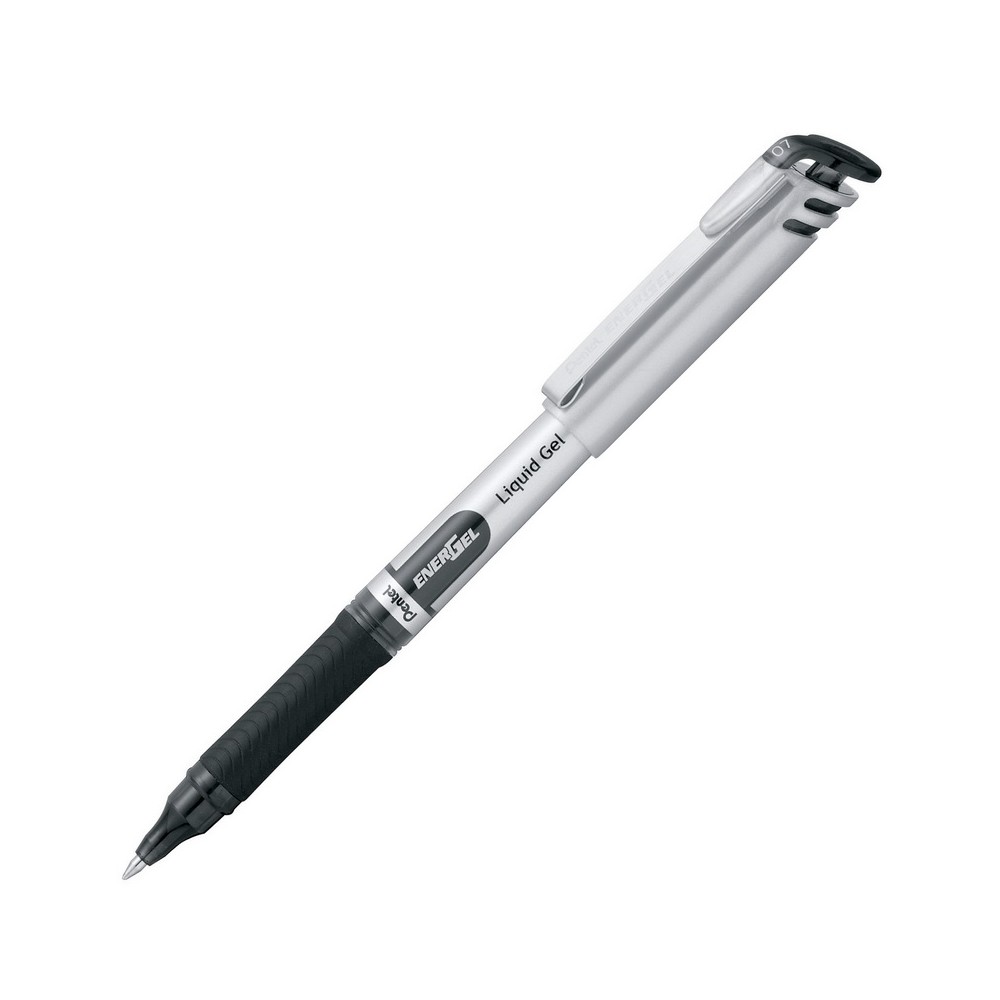 Rollerpen Pentel BL17 Energel medium zwart afbeelding