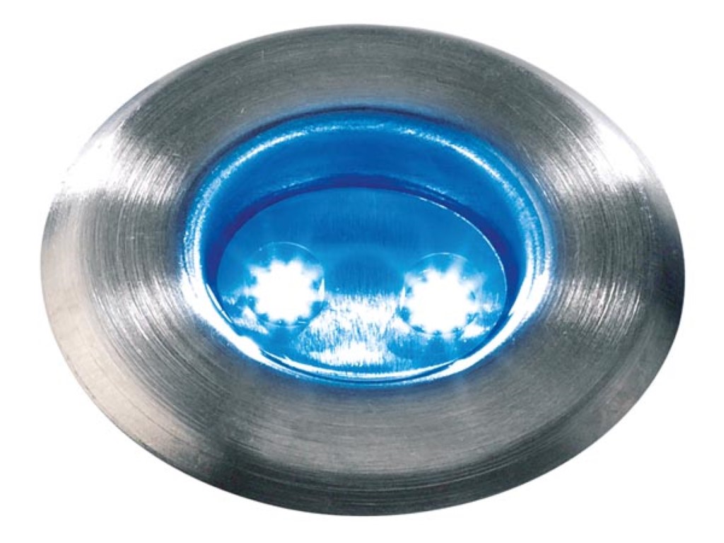 GARDEN LIGHTS - ASTRUM BLUE - INBOUWSPOT - 12 V - 1 lm - 0.5 W - 12000-15000 K afbeelding