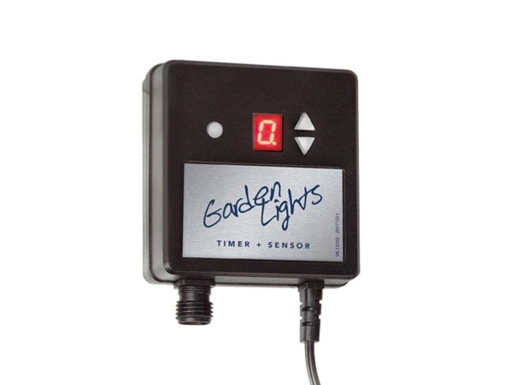 Velleman GARDEN LIGHTS SCHEMERSENSOR MET TIJDSCHAKELAAR 12 V max. 150 W