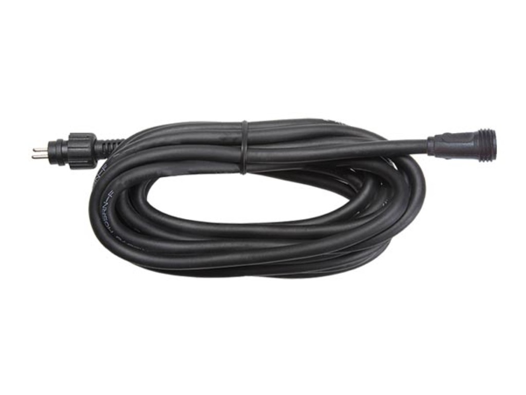 Velleman GARDEN LIGHTS RUBBEREN VERLENGKABEL MET CONNECTOR 5 m