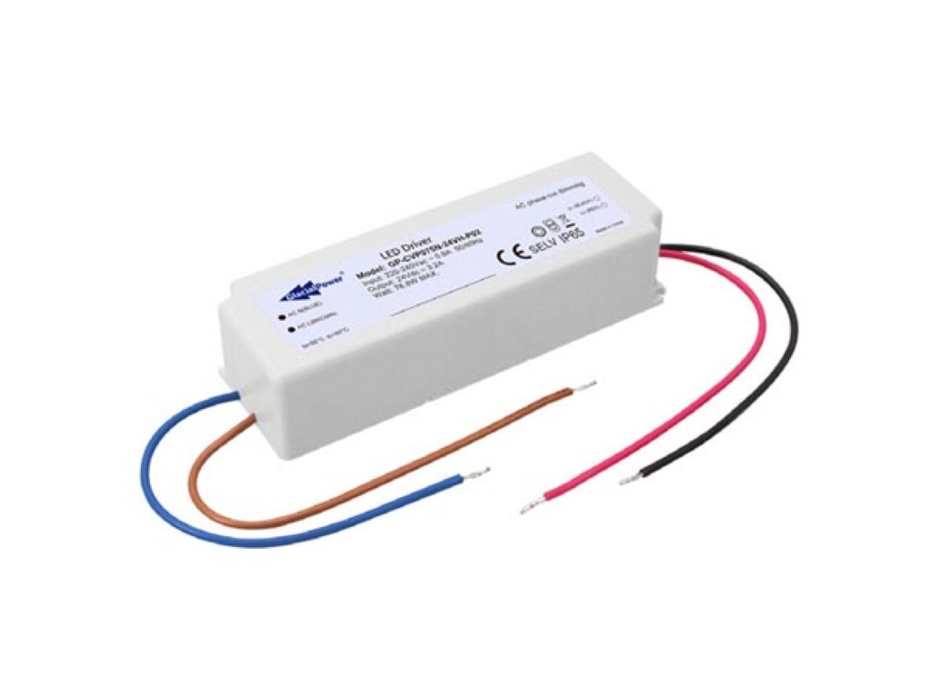 Velleman LEDVOEDING MET CONSTANTE SPANNING 75 W 24 V 3.2 A TRIAC DIMBAAR