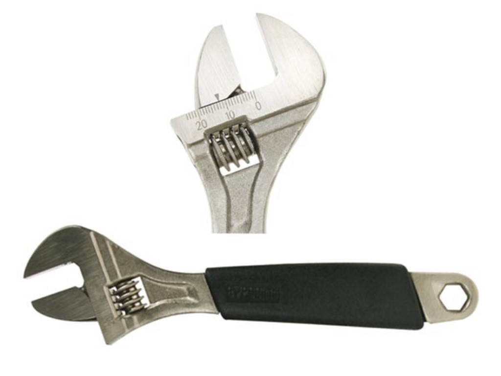 ENGELSE SLEUTEL 8" afbeelding