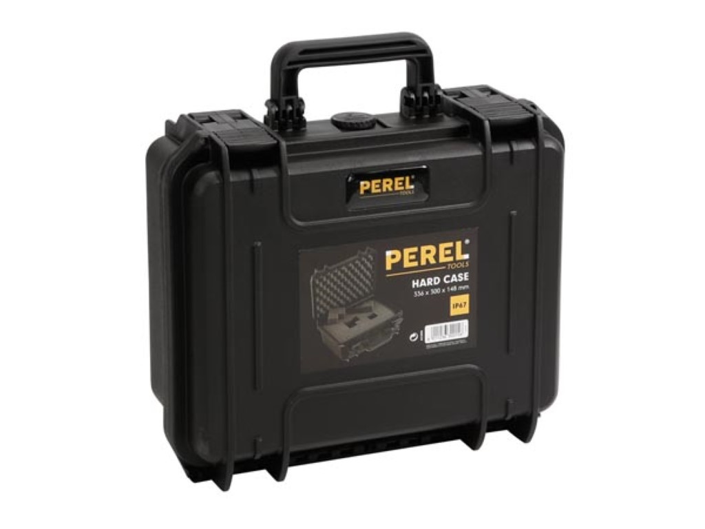 HARDE KOFFER - 336 x 300 x 148 mm - MET PLUKSCHUIM - 14,9 L afbeelding