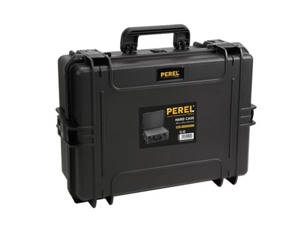 HARDE KOFFER - 594 x 473 x 270 mm - MET PLUKSCHUIM - 75,8 L afbeelding