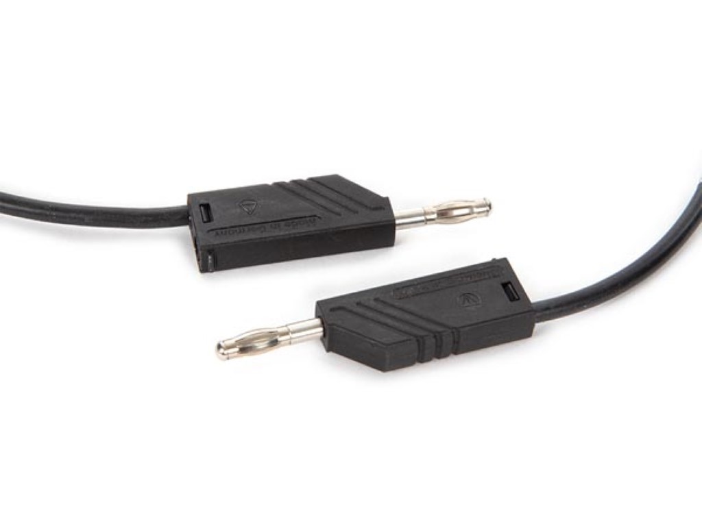 MEETSNOER 4mm 50cm / ZWART (MLN-SIL / 1) afbeelding