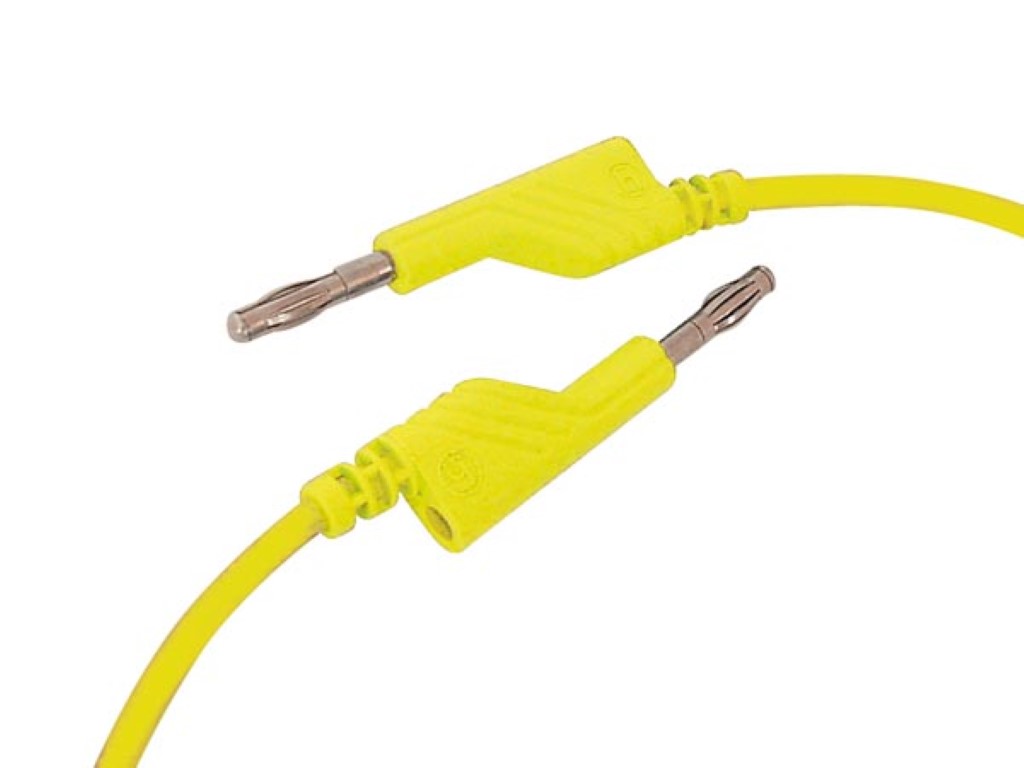MEETSNOER 4mm 50cm / GEEL (MLN-SIL / 1) afbeelding