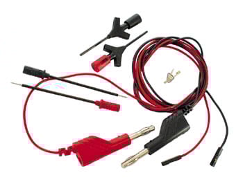 MICROSET MET TESTUITRUSTING VOOR SMD COMPONENTEN EN 0.64mm LABORATORIUMUITRUSTING afbeelding
