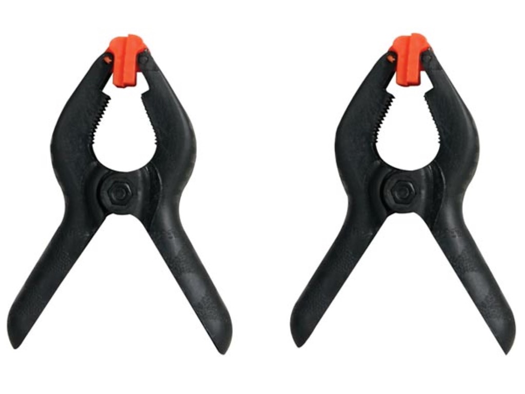 Velleman PVC LIJMKLEMMEN 4"- 2 st.