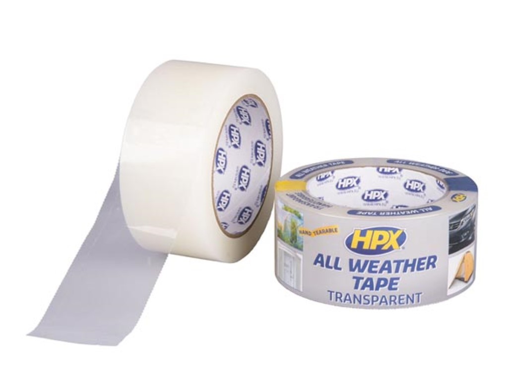 All Weather Tape - transparant 48mm x 25m afbeelding