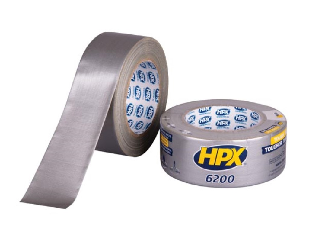 Pantsertape - zilver 48mm x 25m afbeelding