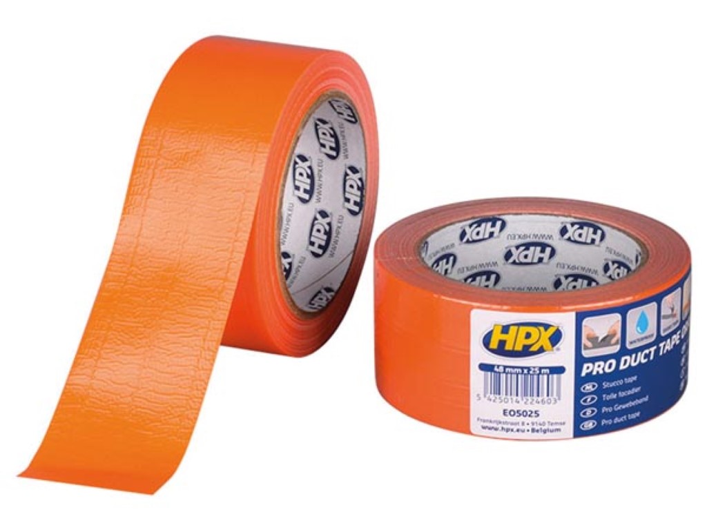 Universele reparatietape - oranje 48 mm x 25 m afbeelding