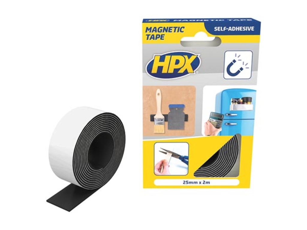 Magneettape 25mm x 2m afbeelding