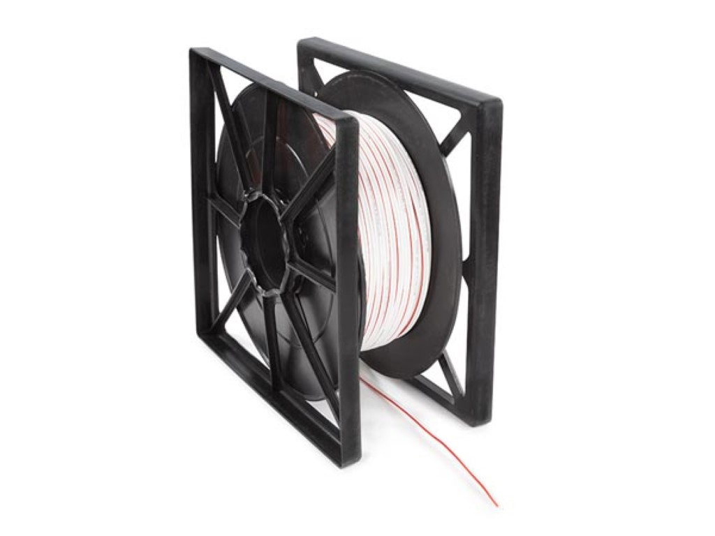 LUIDSPREKERKABEL - WIT - 2 x 0.75 mm² - 100 m afbeelding