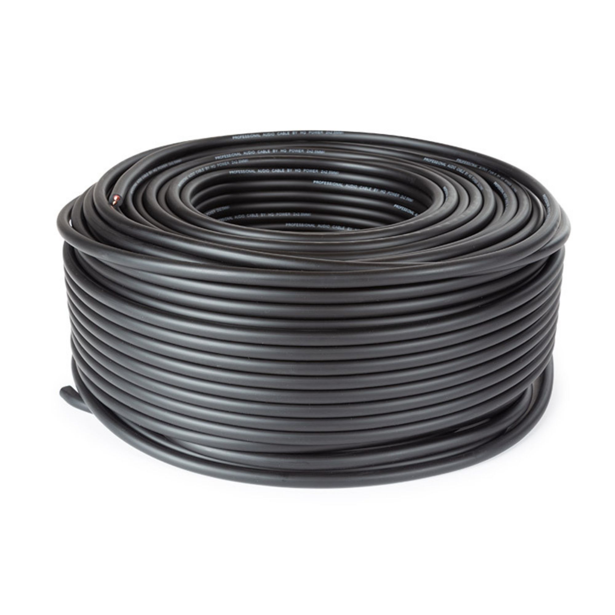 LUIDSPREKERKABEL - ZWART - 2 x 2.50 mm² - 100 m afbeelding