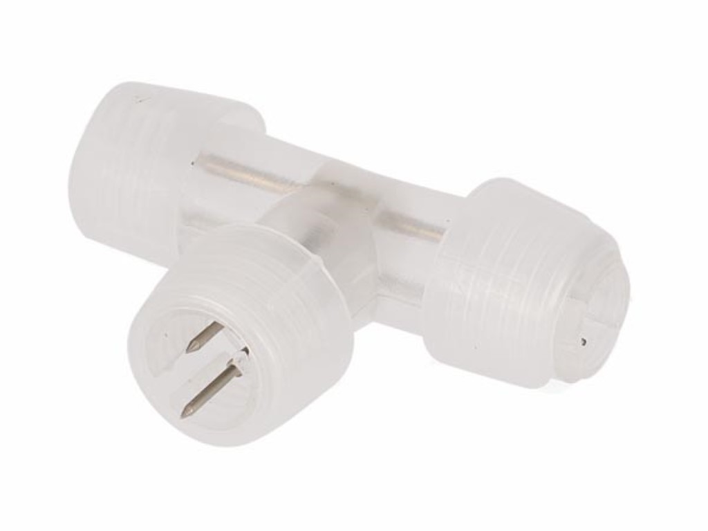 T-CONNECTOR VOOR LICHTSLANGEN en LED-LICHTSLANGEN -1 st. afbeelding