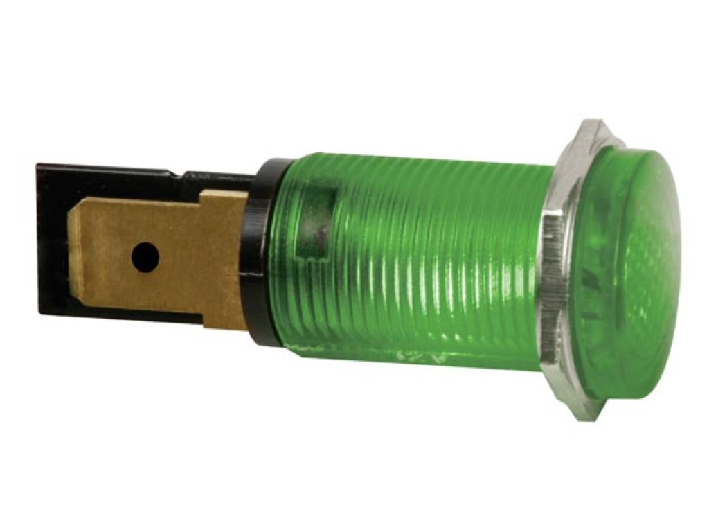 Velleman RONDE SIGNAALLAMP 14mm 220V GROEN