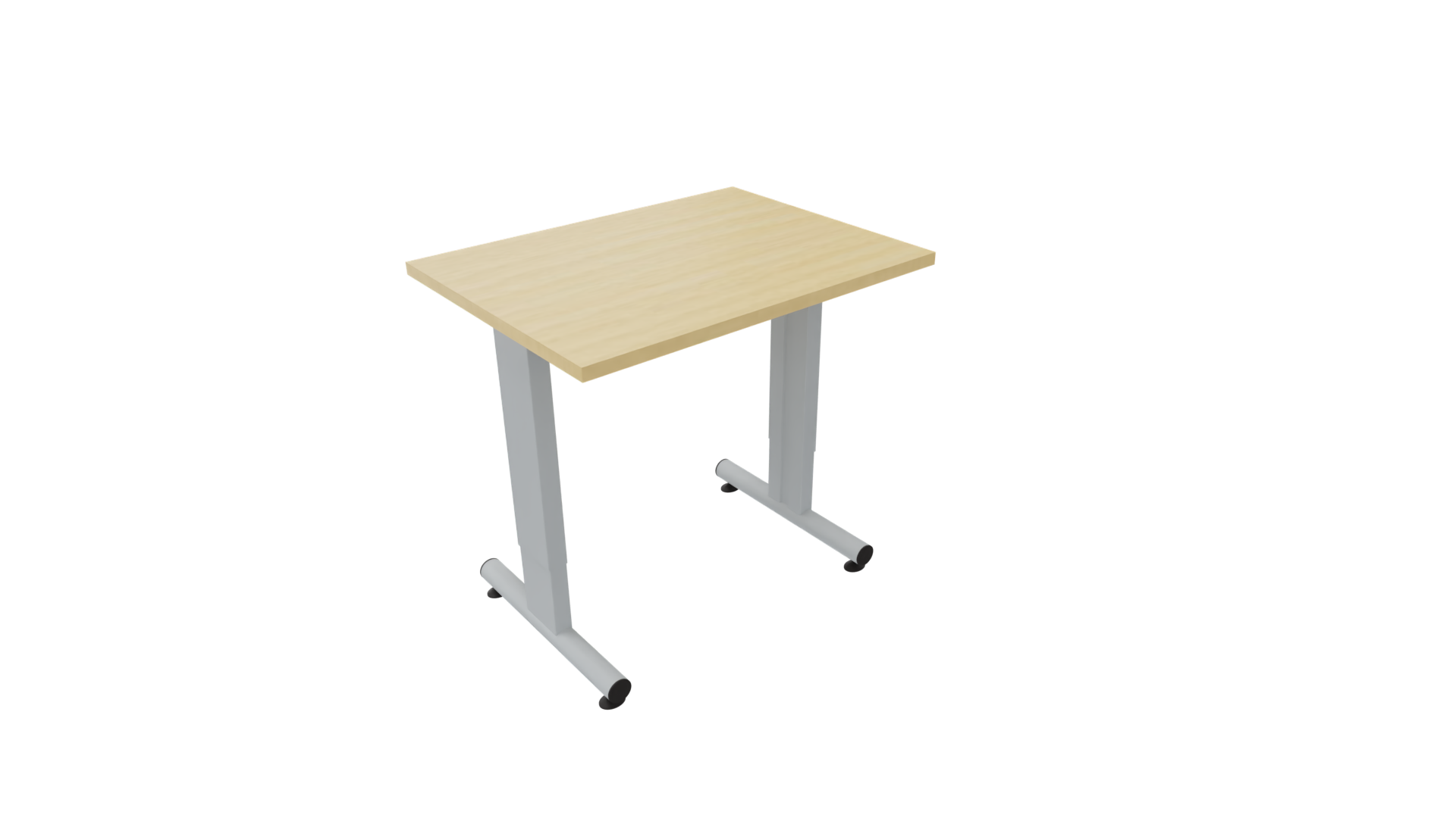Bijzettafel 3331 - 120 x 46 cm. - Alu - Beuken afbeelding