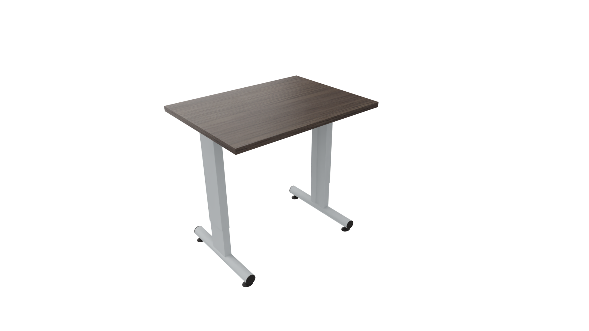 Bijzettafel 3331 - 120 x 46 cm. - Alu - Eiken donker afbeelding