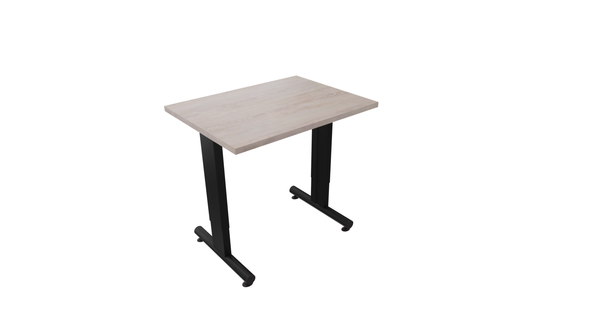 Bijzettafel 3331 - 80 x 46 cm. - Zwart - Eiken Robson afbeelding