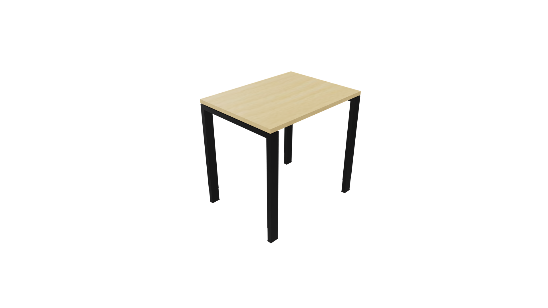 Bijzettafel 4331 - 120 x 46 cm. - Zwart - Beuken afbeelding