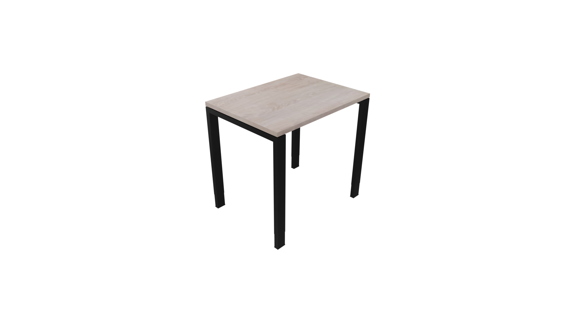 Bijzettafel 4331 - 120 x 60 cm. - Zwart - Eiken Robson afbeelding