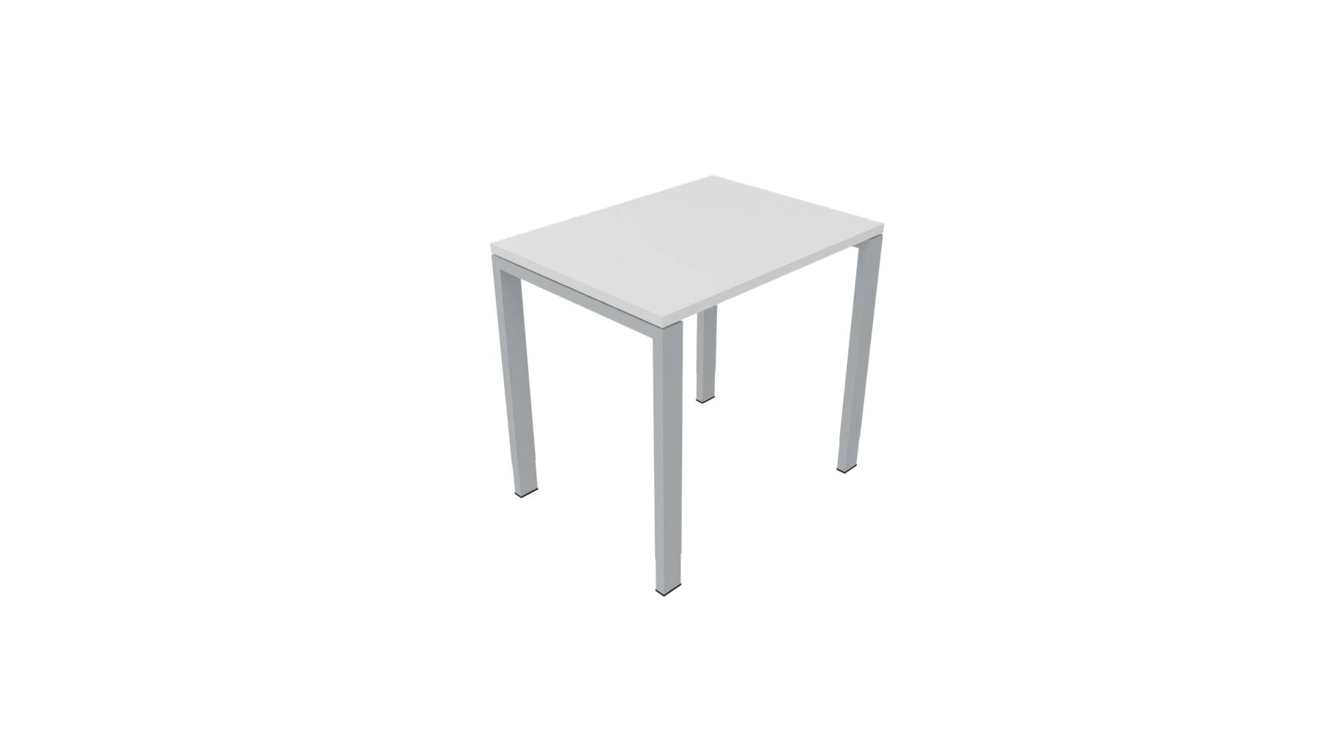 Bijzettafel 4331 - 120 x 46 cm. - Alu - Wit afbeelding