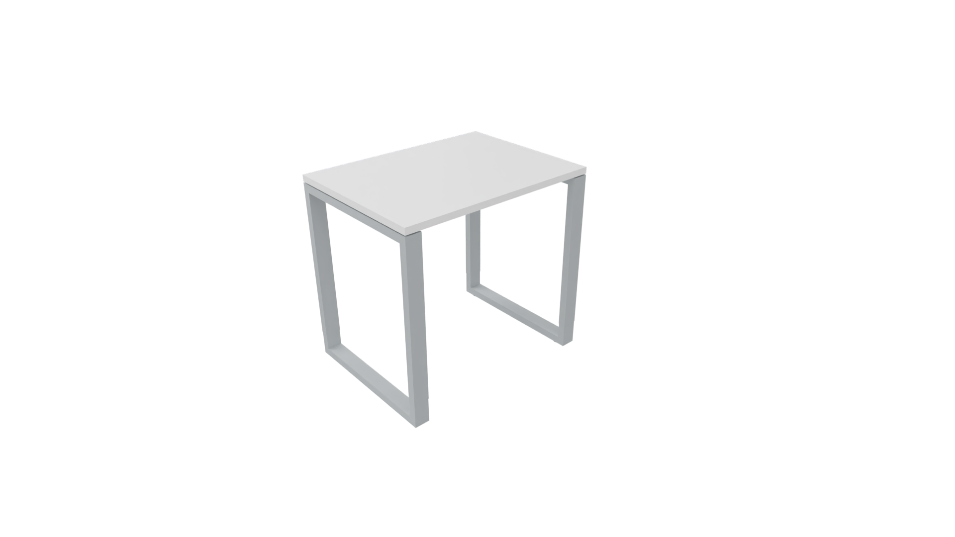 Bijzettafel 4431 - 120 x 46 cm. - Alu - Wit afbeelding