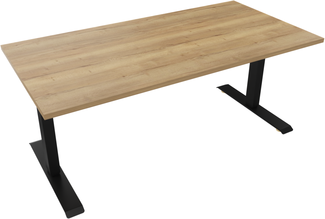 SOLAVERO Elektrisch Bureau 200 x 80 cm, Standing Desk met Geïntegreerd Stopcontact en USB-C poort, Zit Sta Bureau Elektrische met 2 Afneembare Laden, 2 Geheugenfunctie, Zwart