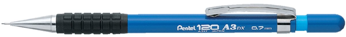 Vulpotlood Pentel A317 HB 0.7mm blauw afbeelding